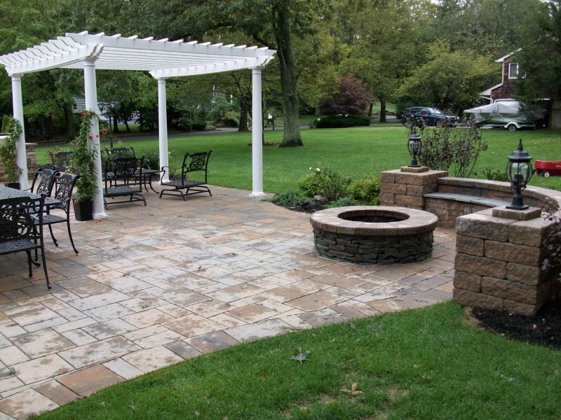 fire pit patio
